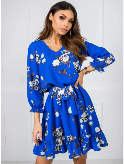 Šaty LK SK model 17513445 kobalt - FPrice