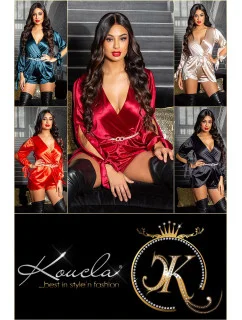 Sexi overal K9608 Saténový vzhľad - Koucla