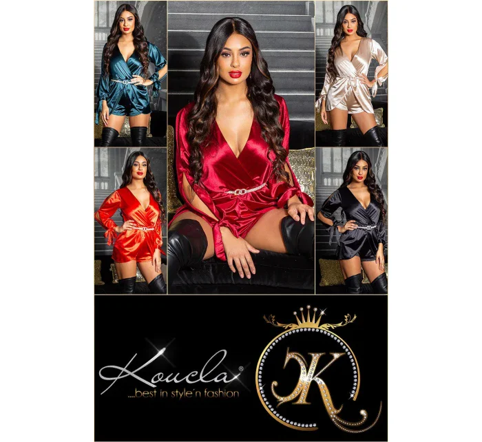 Sexy kombinéza model 21954769 Satin Look - Koucla