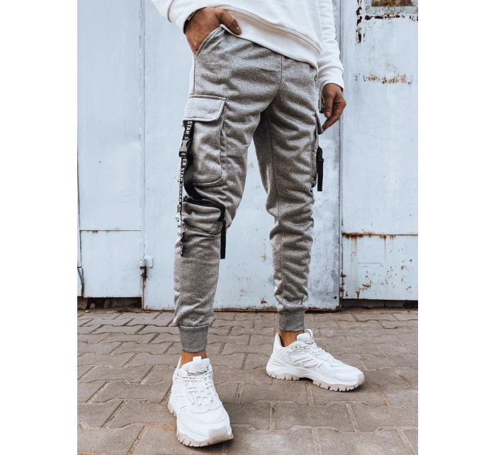 Pánské bojové kalhoty šedé Dstreet model 21973453 - FashionStreet Pánské bojové kalhoty šedé Dstreet model 21973453 - FashionStreet