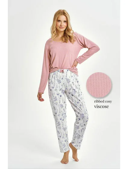 model 21193289 Caroline long/r MXL Z25/26 dámské pyžamo - Taro