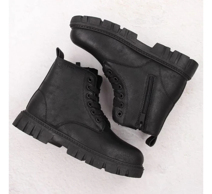 Zateplené topánky Big Star Baggers Jr OO374080 INT2039