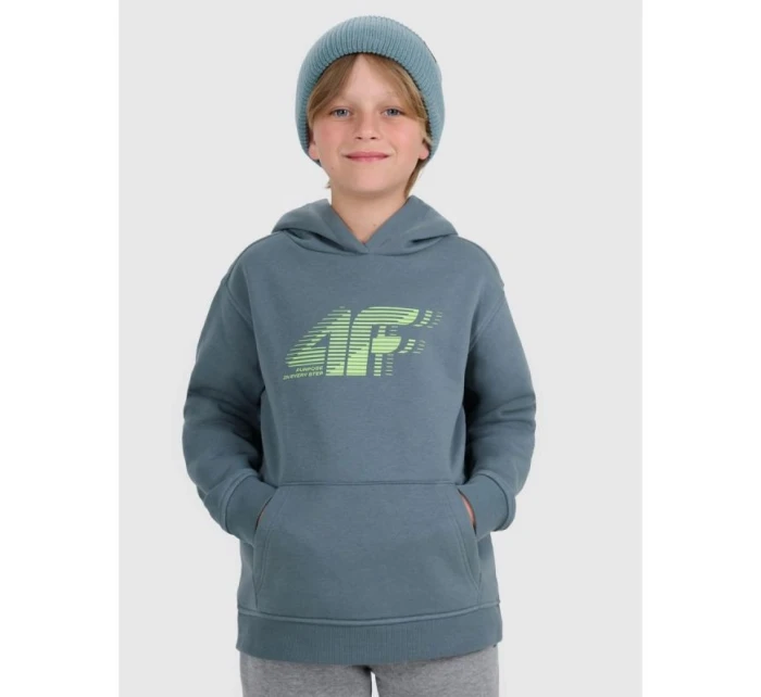 Chlapecká mikina s kapucí model 21736530 - 4F