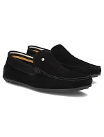Pánské kožené mokasíny polobotky černé model 22061118 - FILIPPO