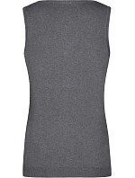 JN 656 Dámská svetrová vesta s výstřihem do V model 22487708 grey heather - Daiber JN 656 Dámská svetrová vesta s výstřihem do V model 22487708 grey heather - Daiber
