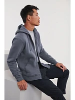 Pánská mikina s kapucí "Authentic" 10. convoy grey model 22472996 - Russell Athletic