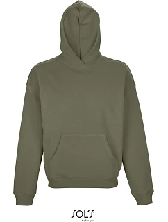SOL'S Unisex mikina s kapucí khaki model 22518818