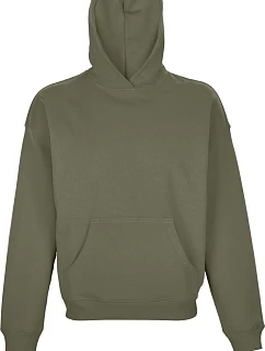 SOL'S Connor Unisex mikina s kapucňou 25.3813 khaki