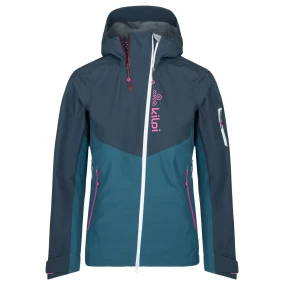 Dámska nepremokavá bunda METRIX-W Tmavo modrá - Kilpi
