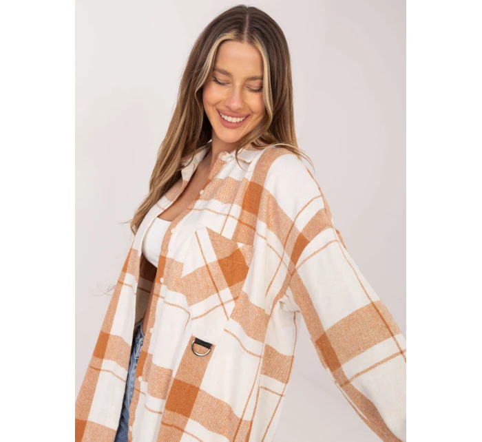 EM košeľa KS 604.67P ťava EM košeľa KS 604.67P ťava