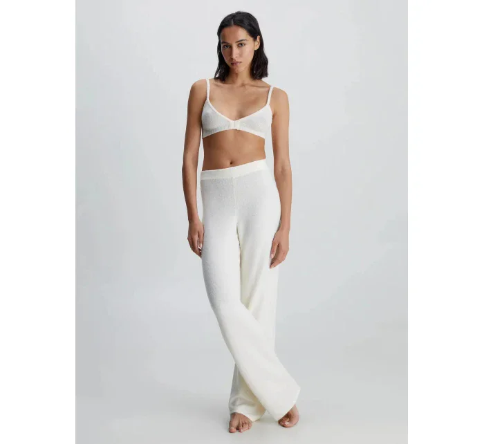 Dámske nohavice 000QS7058E 101 ecru - Calvin Klein Dámske nohavice 000QS7058E 101 ecru - Calvin Klein