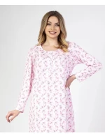 Dámska nočná košeľa 011 dł/r - Regina Dámska nočná košeľa 011 dł/r - Regina