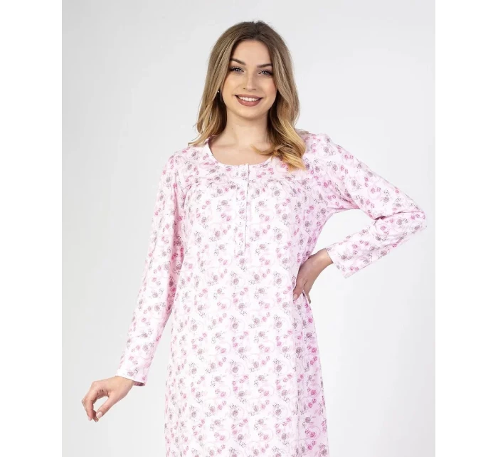 Dámska nočná košeľa 011 dł/r - Regina Dámska nočná košeľa 011 dł/r - Regina