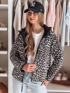 Dámska obojstranná prechodná bunda ZIBERKA black FashionStreet TY4868