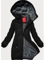 Černá dámská zimní bunda se  model 21247923 - LHD