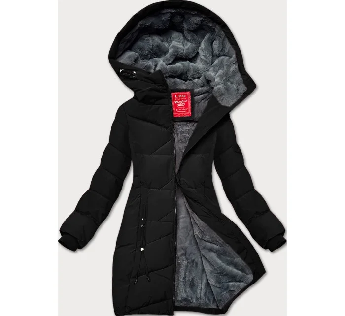 Černá dámská zimní bunda se  model 21247923 - LHD