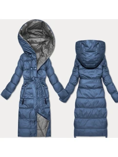 Světle oboustranná zimní bunda s páskem model 21753517 - MINORITY