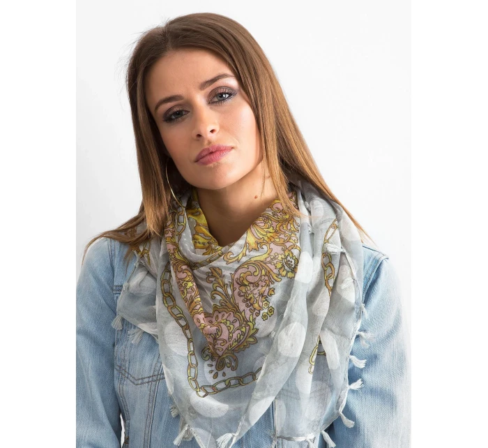 Šátek AT CH ENEC model 14823682 šedý - FPrice