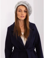 Czapka AT CZ model 19309419 jasny szary - FPrice Czapka AT CZ model 19309419 jasny szary - FPrice