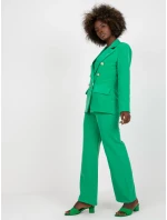 Dámske sako DHJ MA 15555 zelené