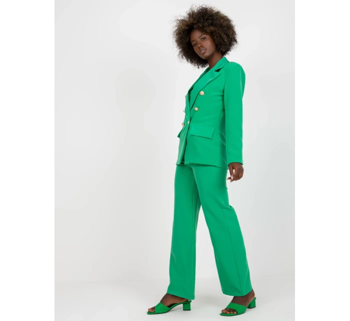 Dámske sako DHJ MA 15555 zelené