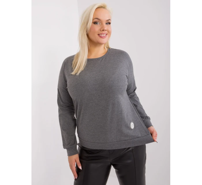 Bluzka RV BZ model 19349329 ciemny szary - FPrice