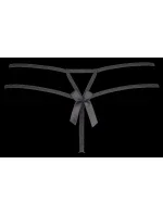 Tanga Plus Size V-8738 čierna - Axami Tanga Plus Size V-8738 čierna - Axami