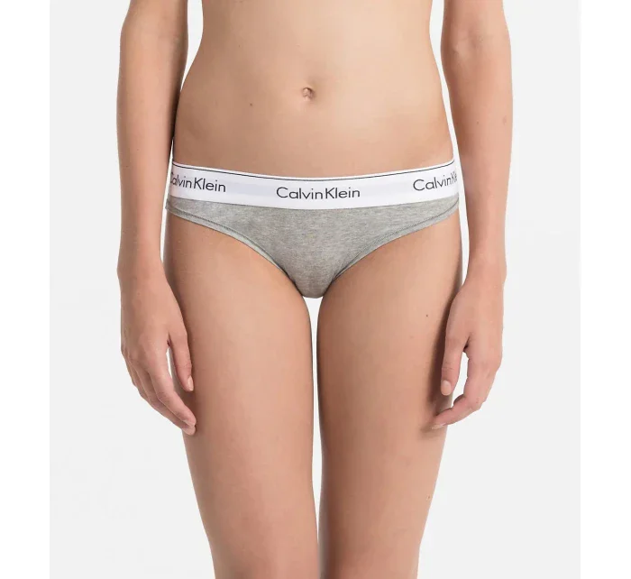 Nohavičky F3787E-020 šedá - Calvin Klein Nohavičky F3787E-020 šedá - Calvin Klein