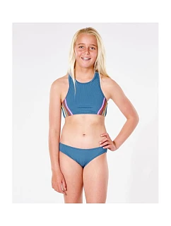 RIP CURL Surf Revival Bikini Crop Set - Dievča - modré