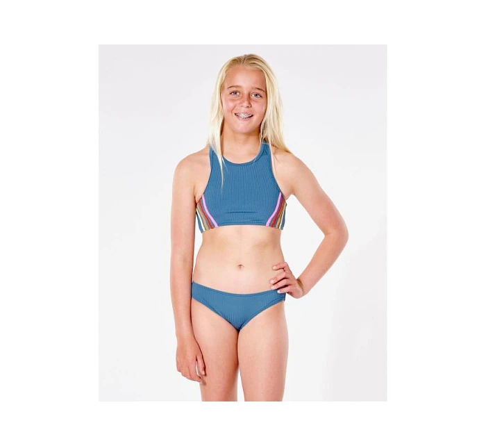 RIP CURL Surf Revival Bikini Crop Set - Dievča - modré
