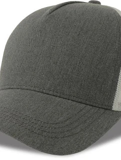 Rapper CottonS 5 panelová Trucker kšiltovka grey model 22450337 - Atlantis Headwear