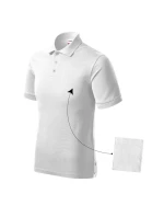 Pánske polo tričko Resist Heavy white - Malfini