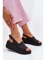 Model topánok na podpätku 215339 Krok v štýle