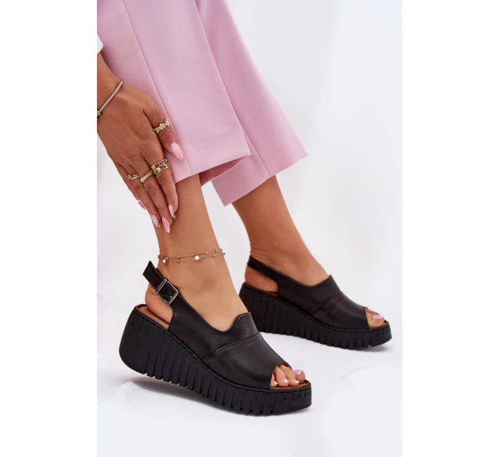 Model topánok na podpätku 215339 Krok v štýle