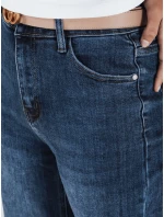 Dámské džíny s širokými nohavicemi tmavě modré Dstreet model 21992610 - FashionStreet