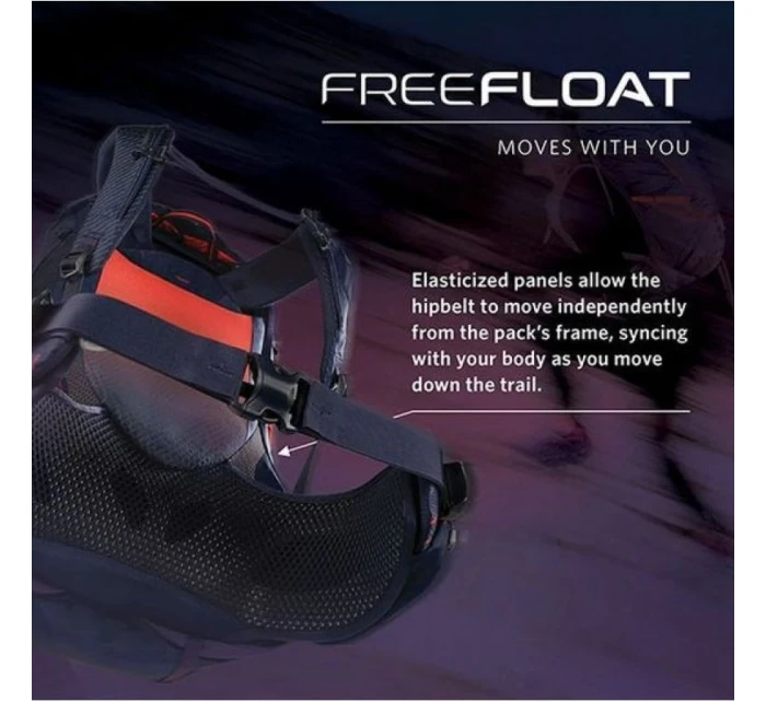 Turistický batoh Gregory Paragon 60 M/L, alpská čierna