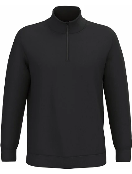 Kariban K 478 Mikina s 1/4 zipsom 20.K478 čierna