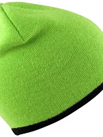 Result Headwear RC 046X Obojstranná pletená čiapka 28.046X limetkovozelená/čierna