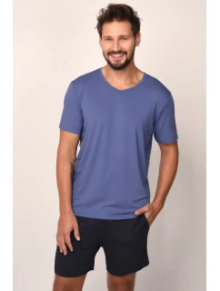 Talianska móda Dallas c.r. c.r. farba:modrá/sivá