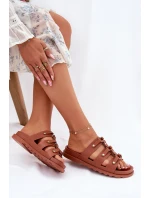 Klapki Damskie Z Paskami Camel Pasiriela Klapki Damskie Z Paskami Camel Pasiriela