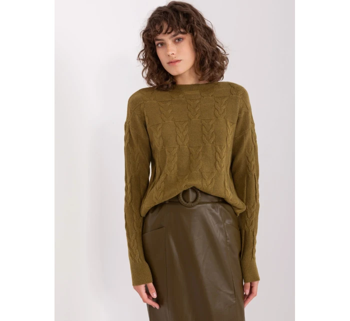 Sweter AT SW model 19014815 khaki - FPrice