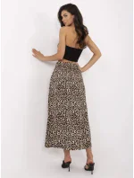 Spódnica model 21116910 brązowy - FPrice Spódnica model 21116910 brązowy - FPrice