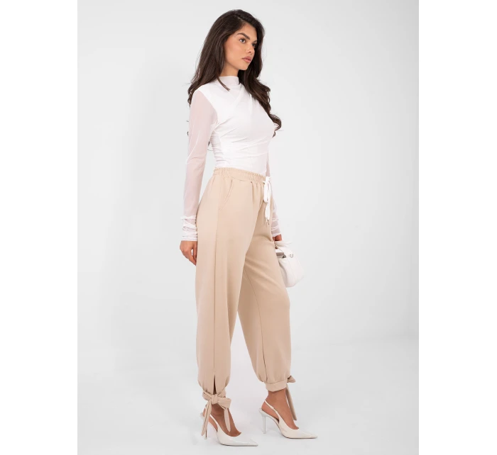 Spodnie IT SP model 21895812 beżowy - FPrice