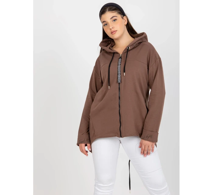 Mikina RV BL 8266.34P hnedá Mikina RV BL 8266.34P hnedá