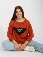 Blúzka VI BZ 2911.82P tmavo oranžová Blúzka VI BZ 2911.82P tmavo oranžová