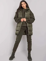 Dámska zimná súprava EM KMPL 647.00P khaki - Ex fashion