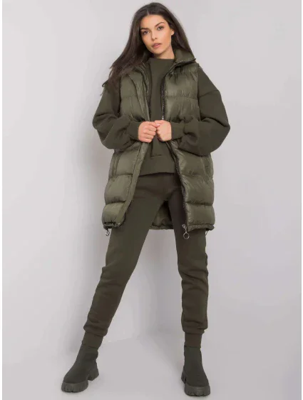 Dámska zimná súprava EM KMPL 647.00P khaki - Ex fashion Dámska zimná súprava EM KMPL 647.00P khaki - Ex fashion