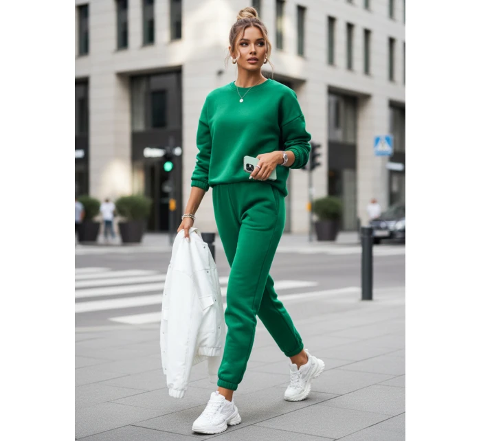 Dámská tepláková souprava PREMIUM zelená Dstreet model 21967277 - FashionStreet