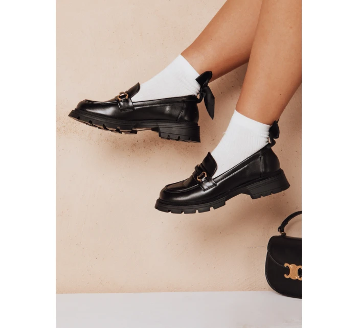 dámské mokasíny černé Dstreet model 21983867 - FashionStreet