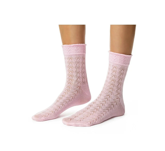 Ponožky model 22021274 Ažurové 3540 - Steven
